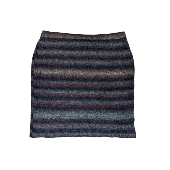 Lane Bryant Wool Blend Multicolored Elastic Waist Skirt Size 22/24 - Picture 1 of 6